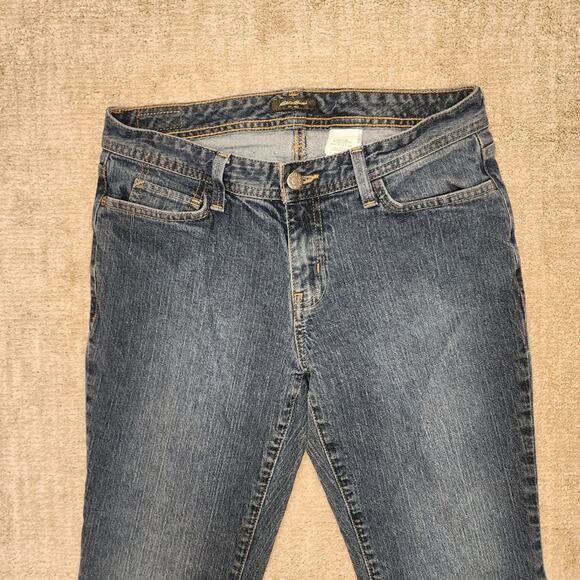 Eddie Bauer Curvy Fit Denim Jeans Women's Size 6 Short - Picture 3 of 5